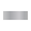 Skylt med egen text - Silver