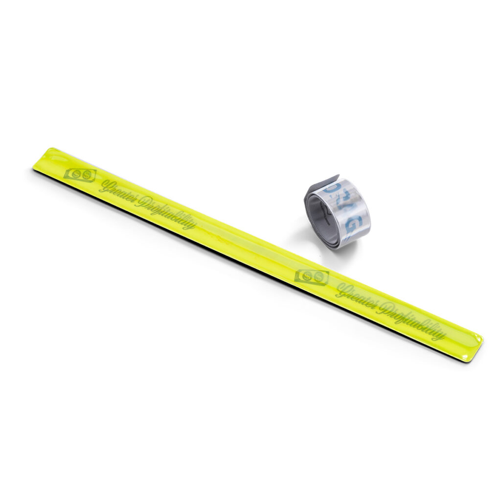 Reflex Slapwrap Medium 6918 Prident. Genial reflex som du enkelt sätter på genom att slå lätt mot armen eller benet. Fäst två reflexband på vardera sida om kroppen, antingen på armar/ben eller båda.