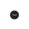 Designa en skylt till toaletten, gästhandduken eller varför inte brevlådan. Med hjälp av mallen graverad skylt i storlek 60 mm i diameter skapar du enkelt din skylt och beställer online.