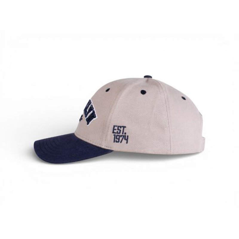 Storsäljande keps i borstad kraftig premiumbomull En klassisk baseballkeps.